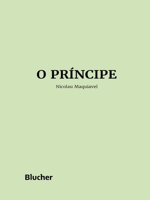 cover image of O príncipe